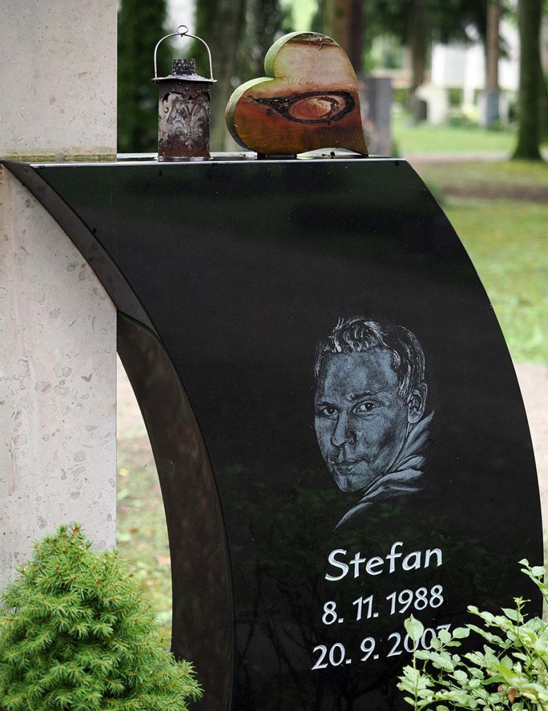 Grabsteinmotiv Stefan